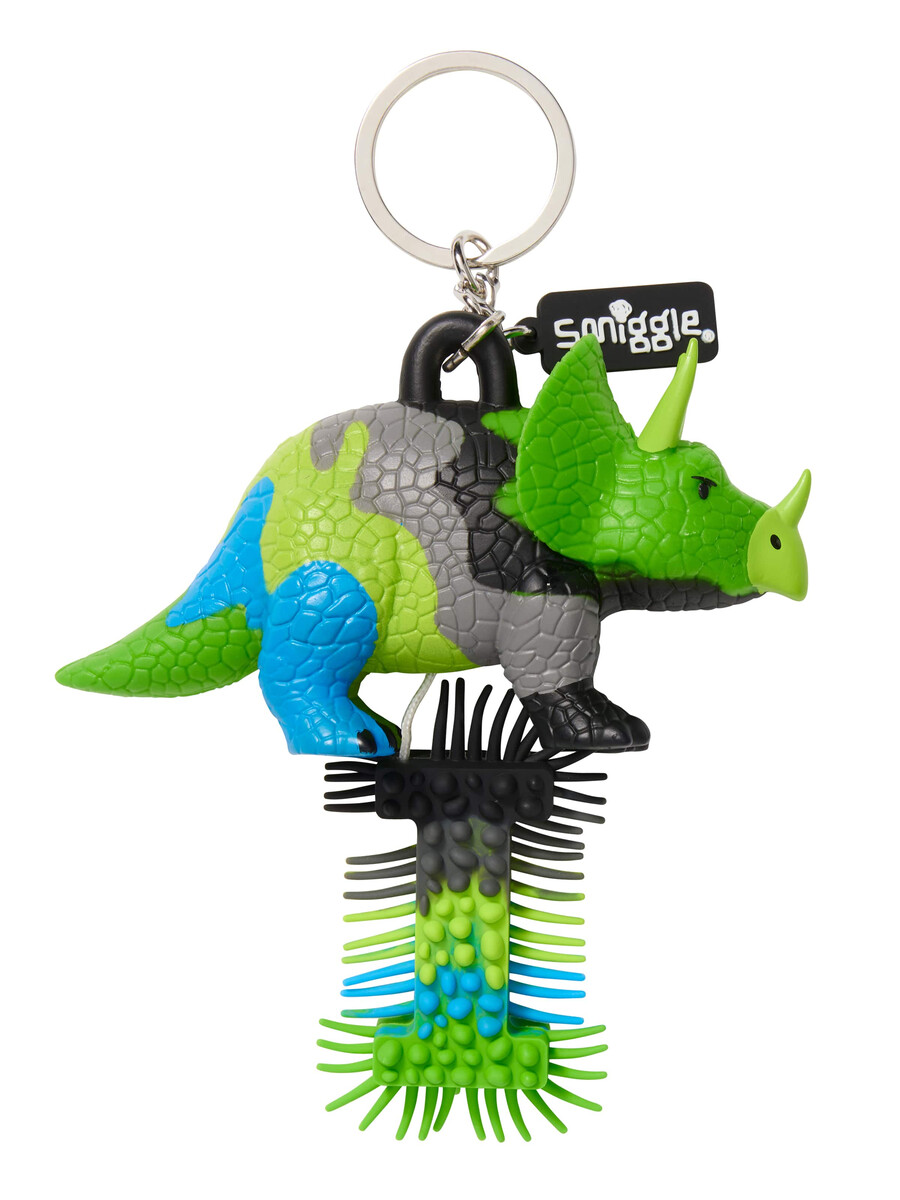 dinosaurie alfabet nyckelring