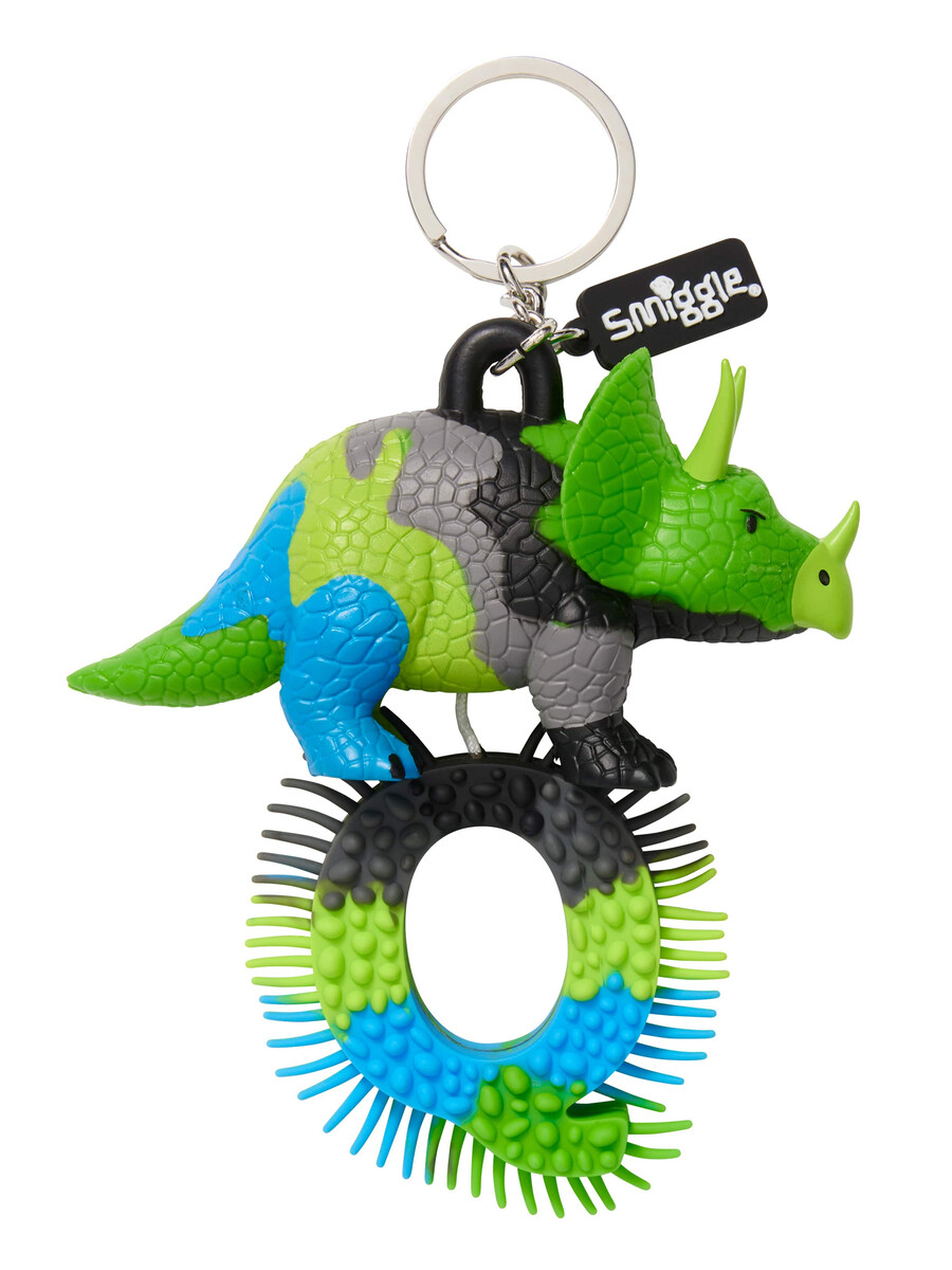 dinosaurie alfabet nyckelring