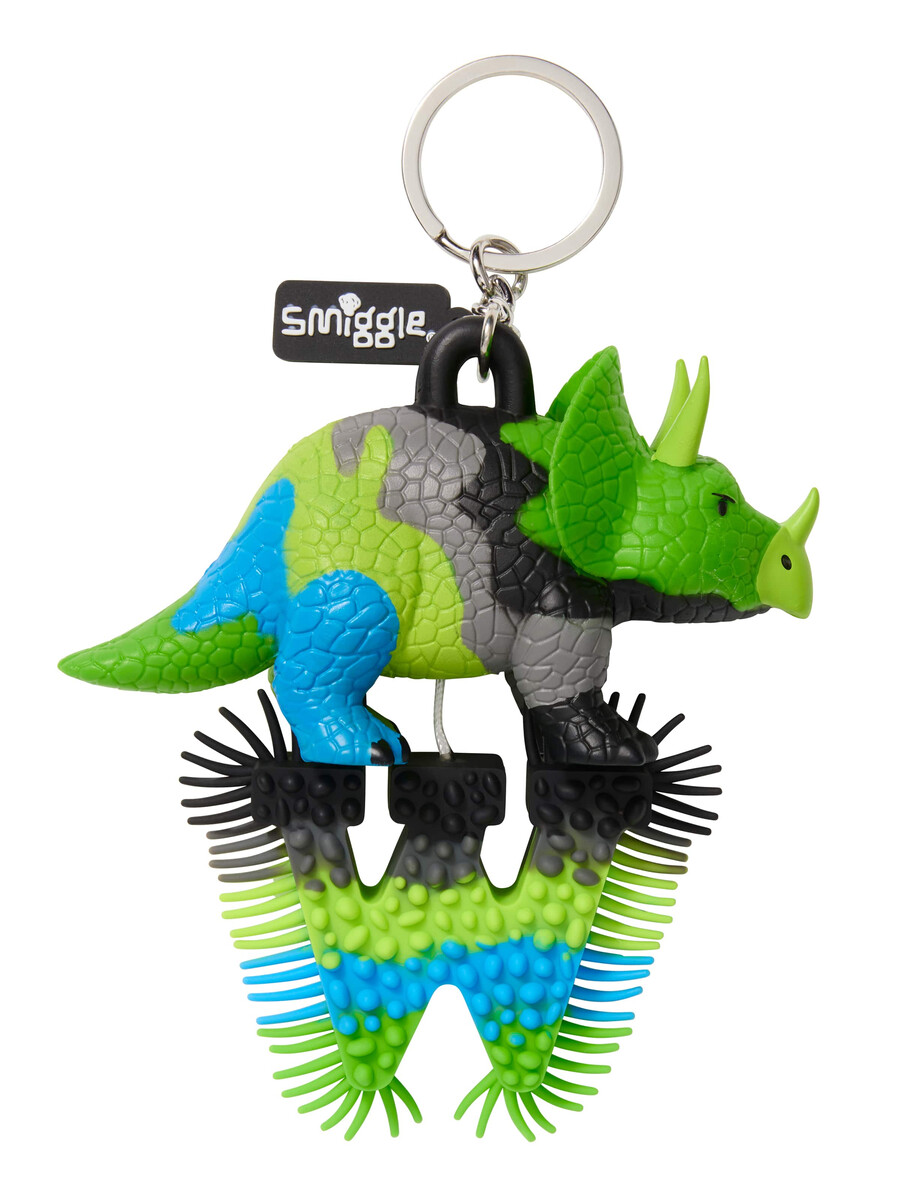 dinosaurie alfabet nyckelring