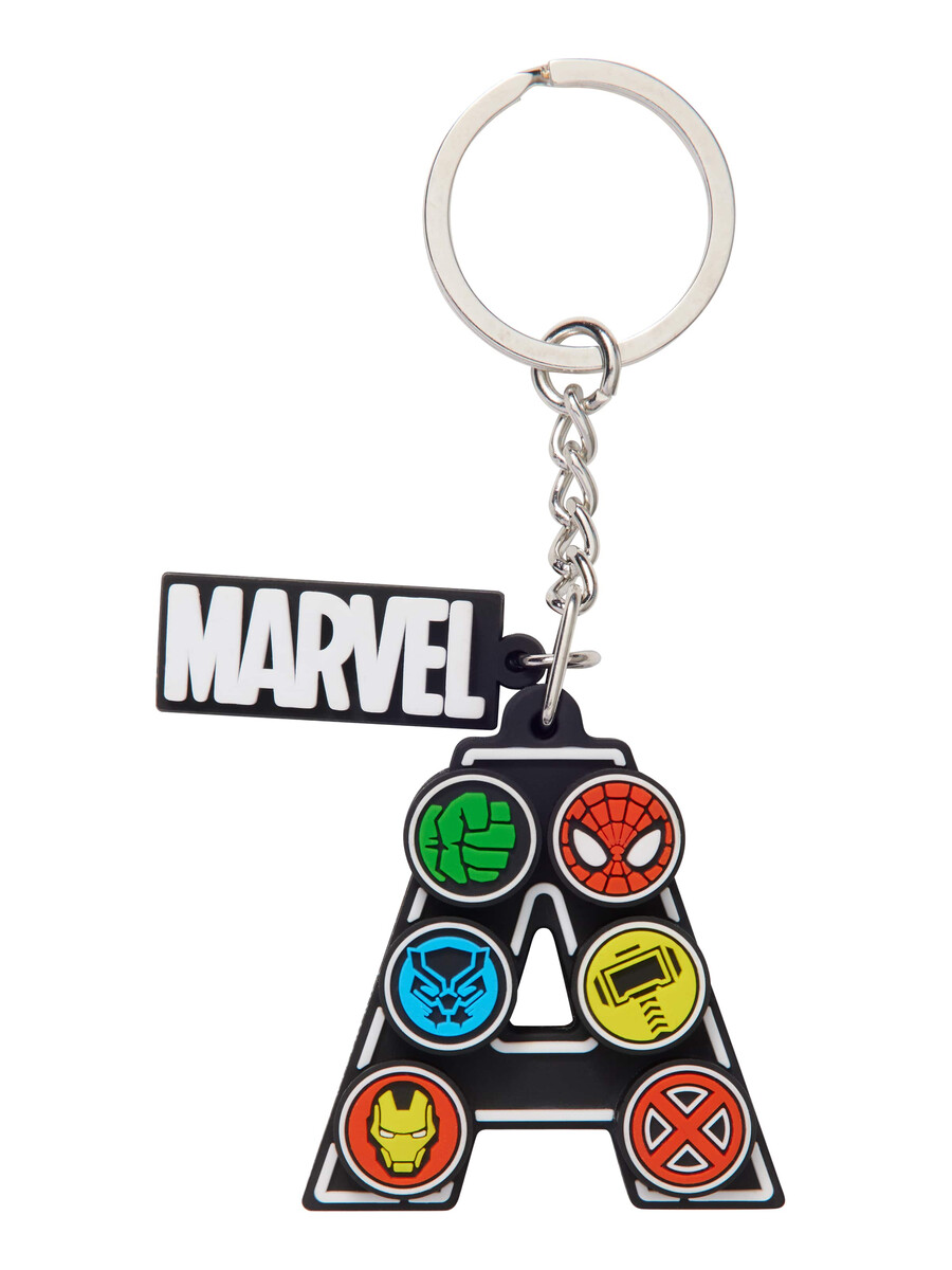 marvel alfabetet nyckelring