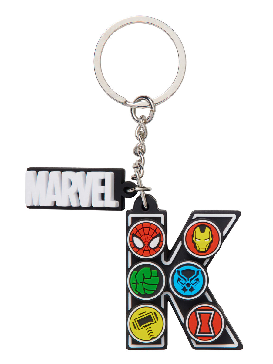 marvel alfabetet nyckelring