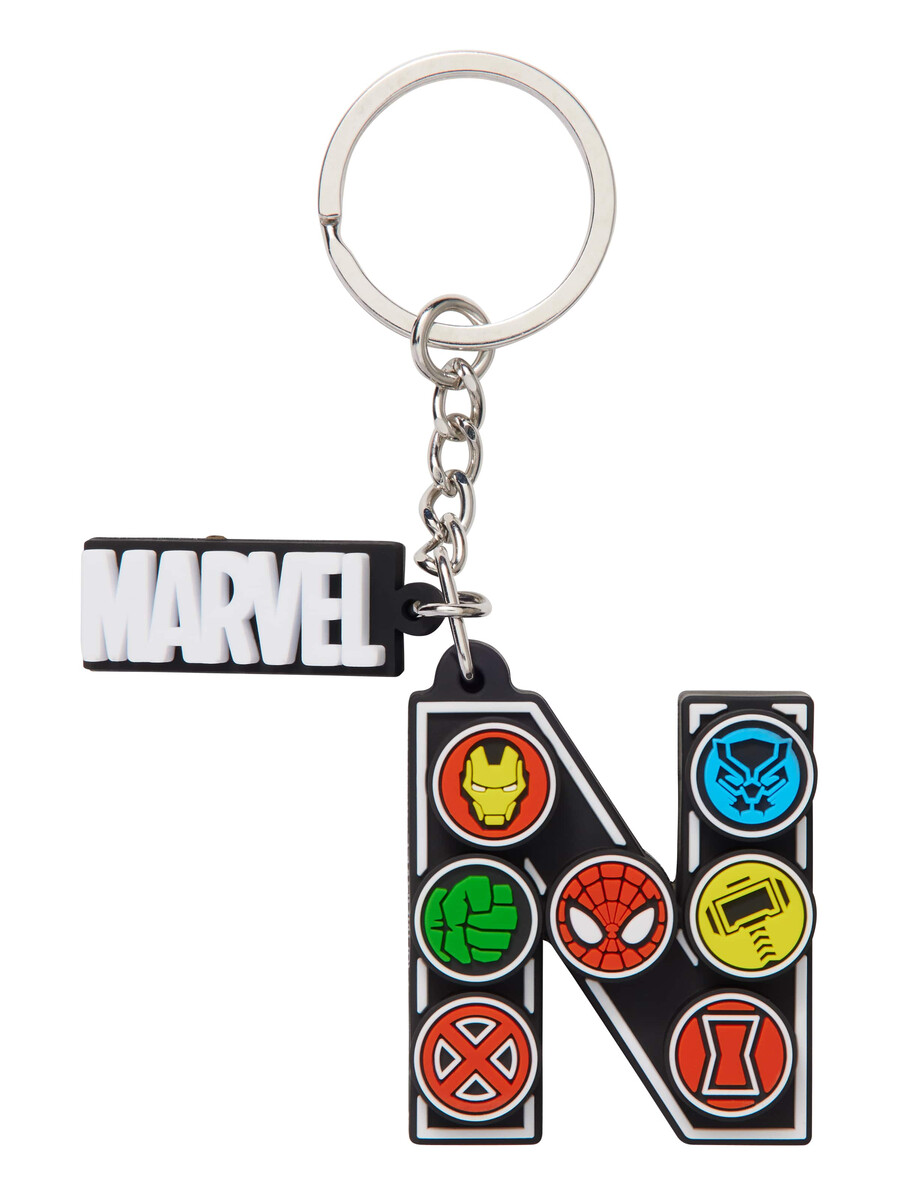 marvel alfabetet nyckelring