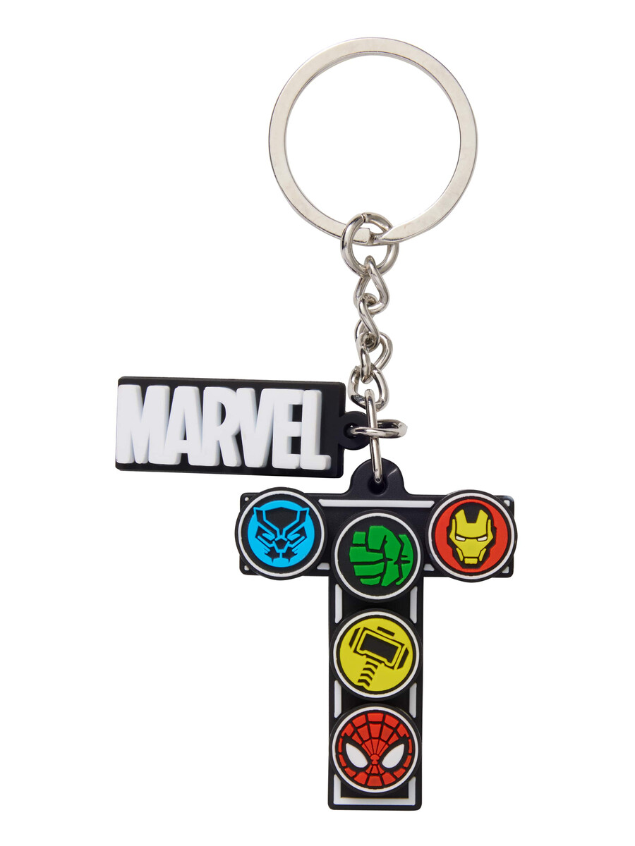 marvel alfabetet nyckelring