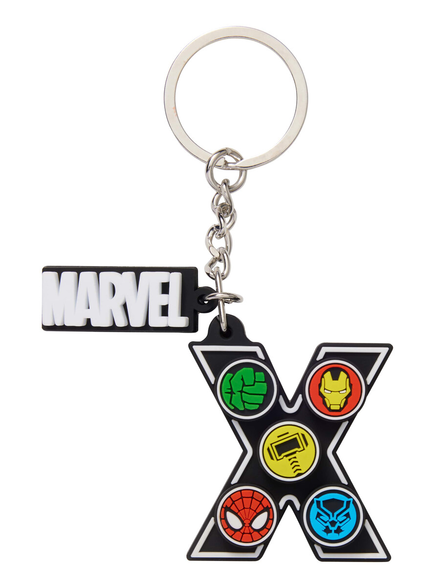 marvel alfabetet nyckelring