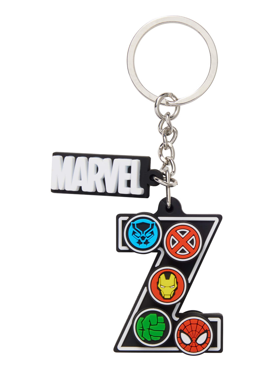 marvel alfabetet nyckelring