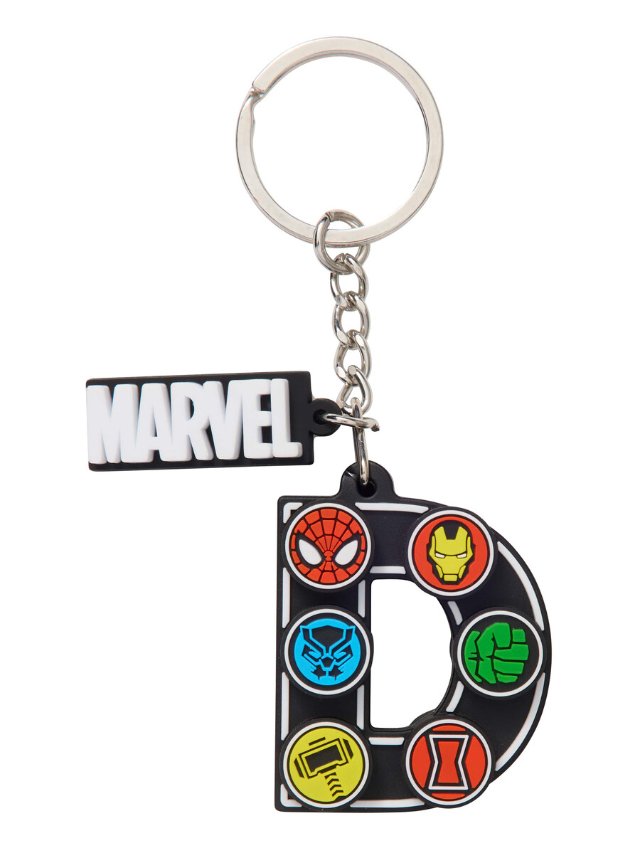marvel alfabetet nyckelring