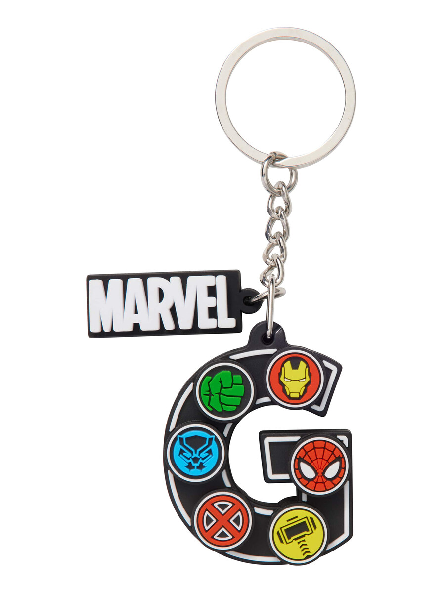marvel alfabetet nyckelring