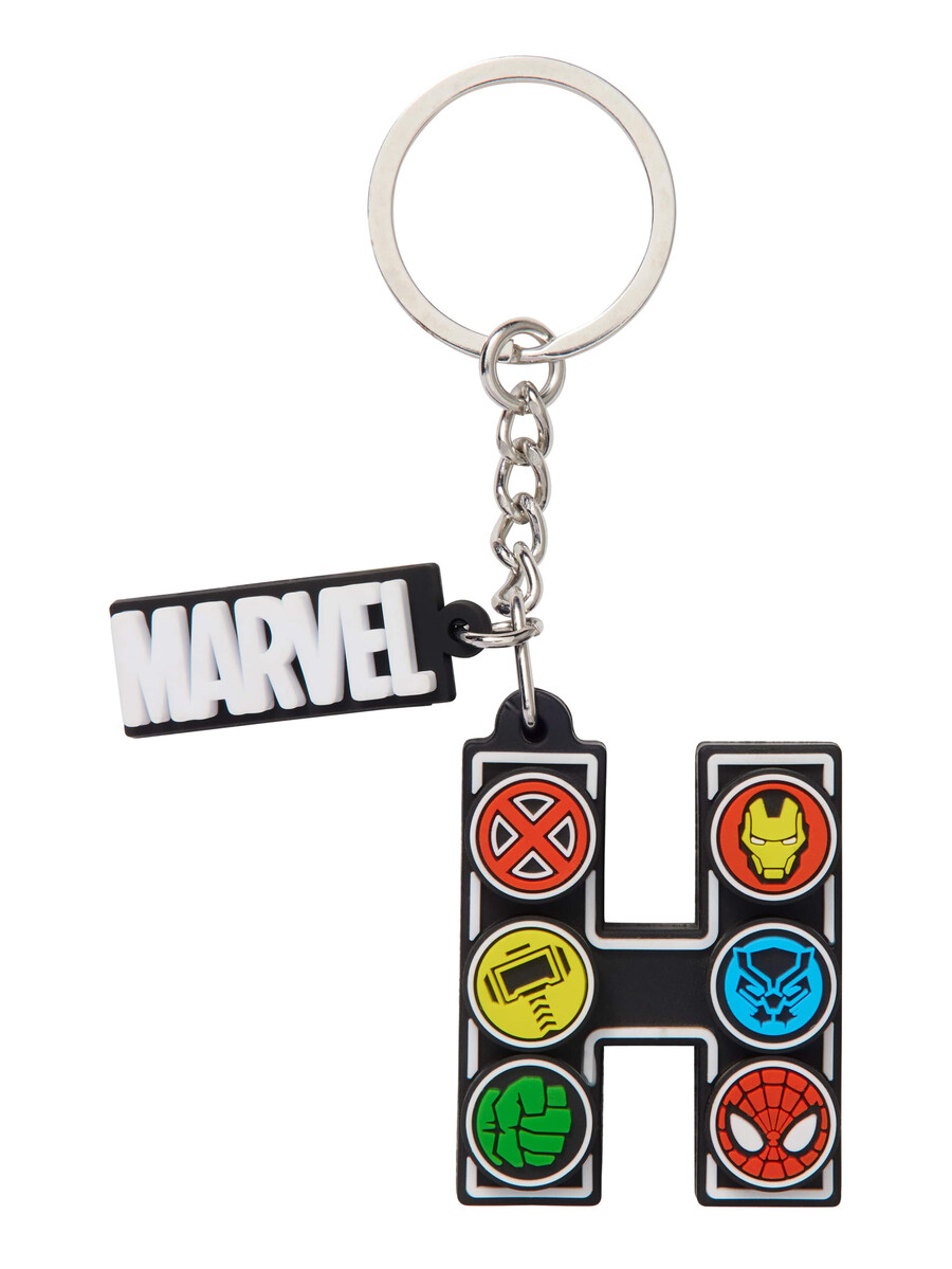 marvel alfabetet nyckelring