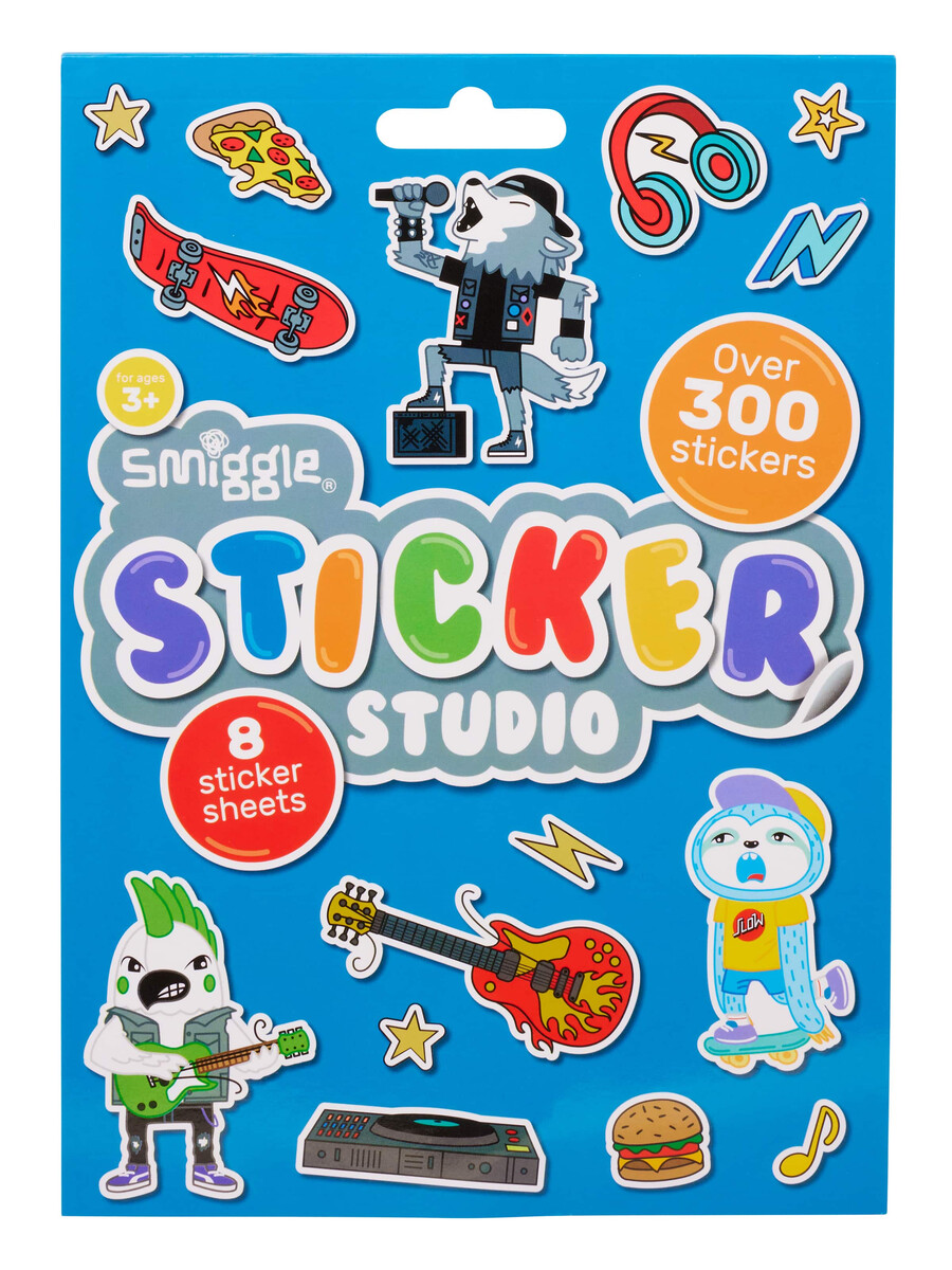 bästisar sticker studio-bok