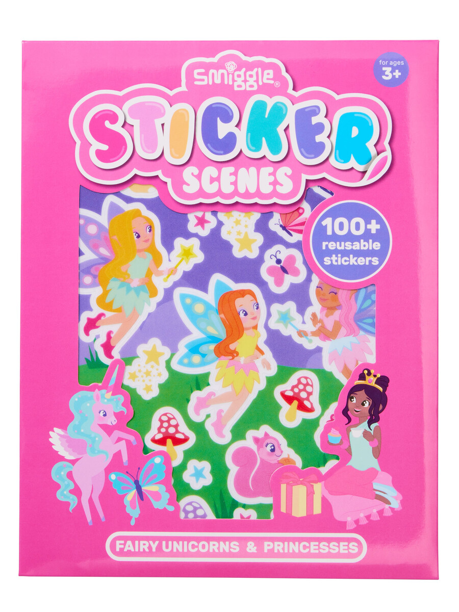 spela scener klistermärkesbok