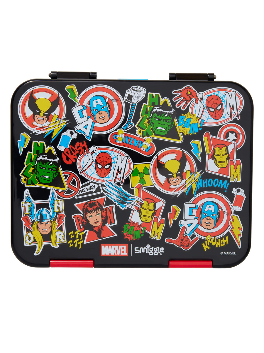 marvel stor bento matlåda