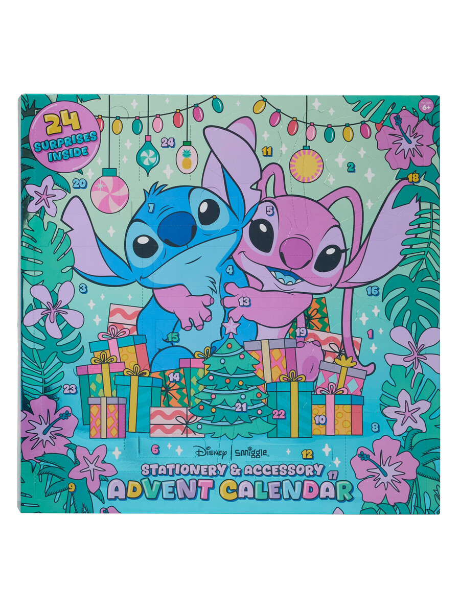 stitch adventskalender godisar 6-delarspaket