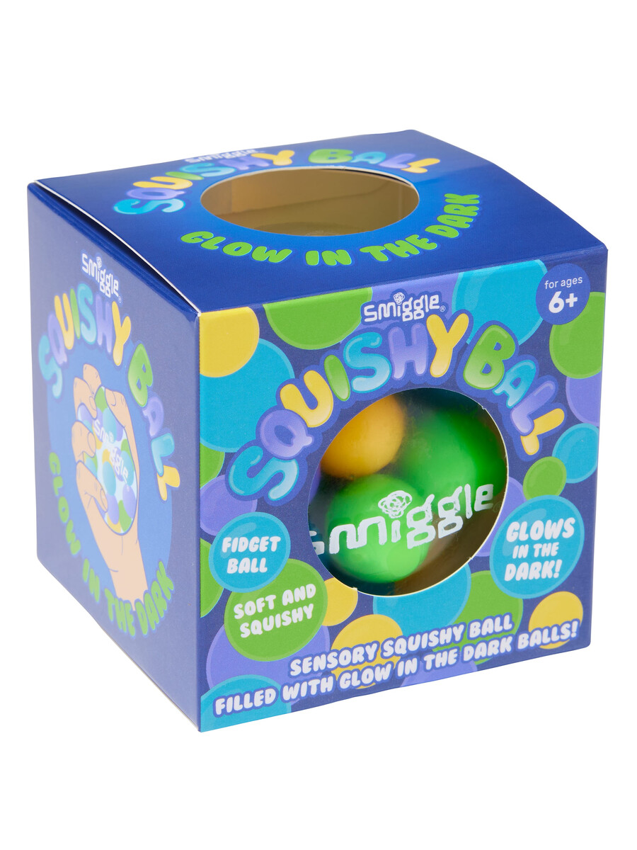 glödande squishy ball