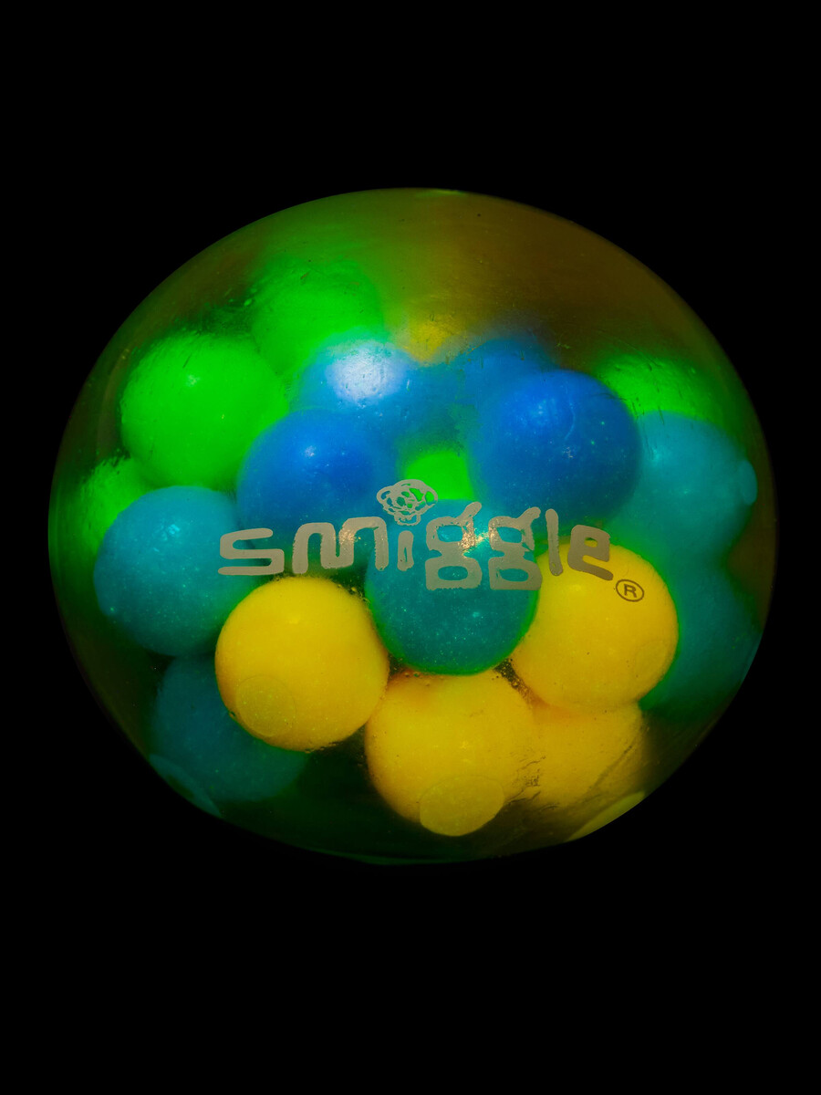 glödande squishy ball