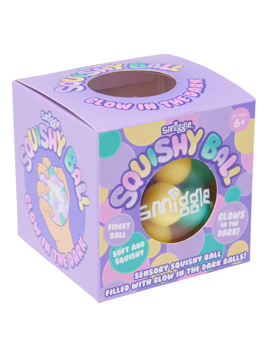 glödande squishy ball