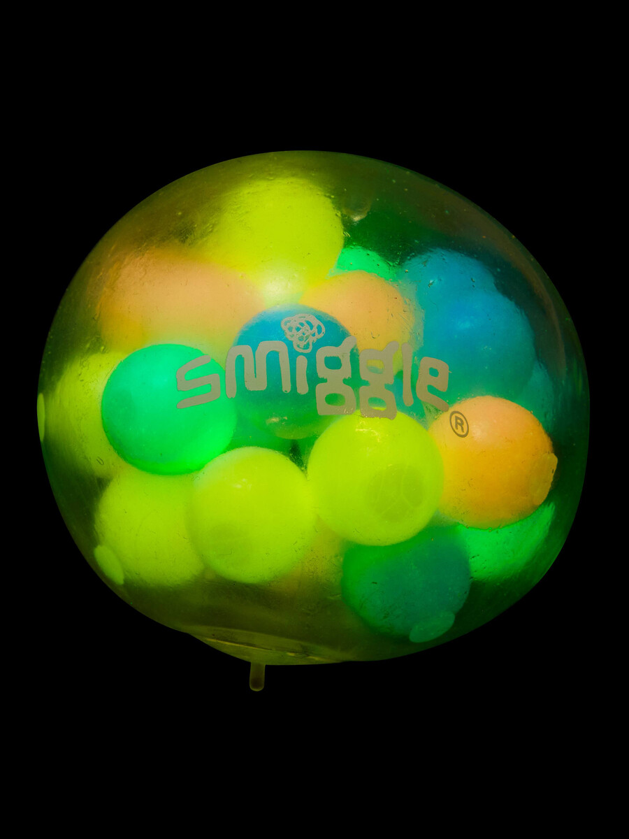 glödande squishy ball