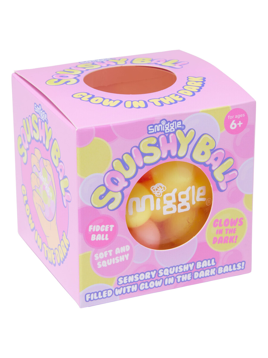 glödande squishy ball