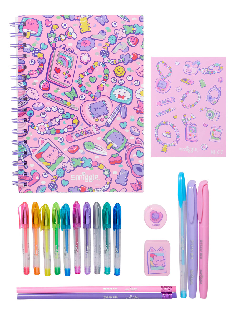 super charge a5 essentials stationery presentpaket
