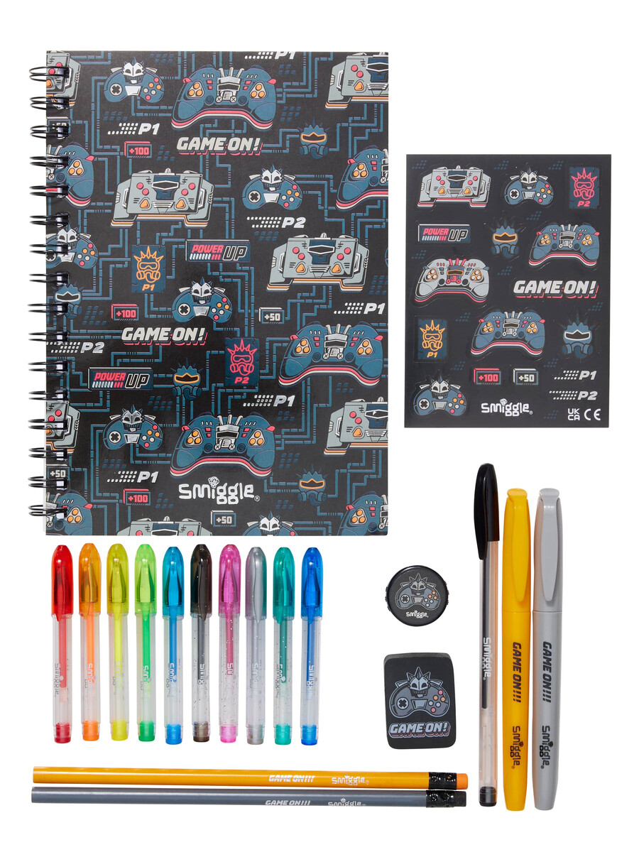 super charge a5 essentials stationery presentpaket