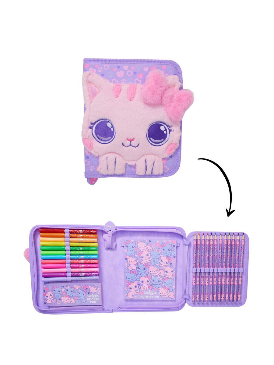 fluffy paws junior skrivmaterial presentpaket