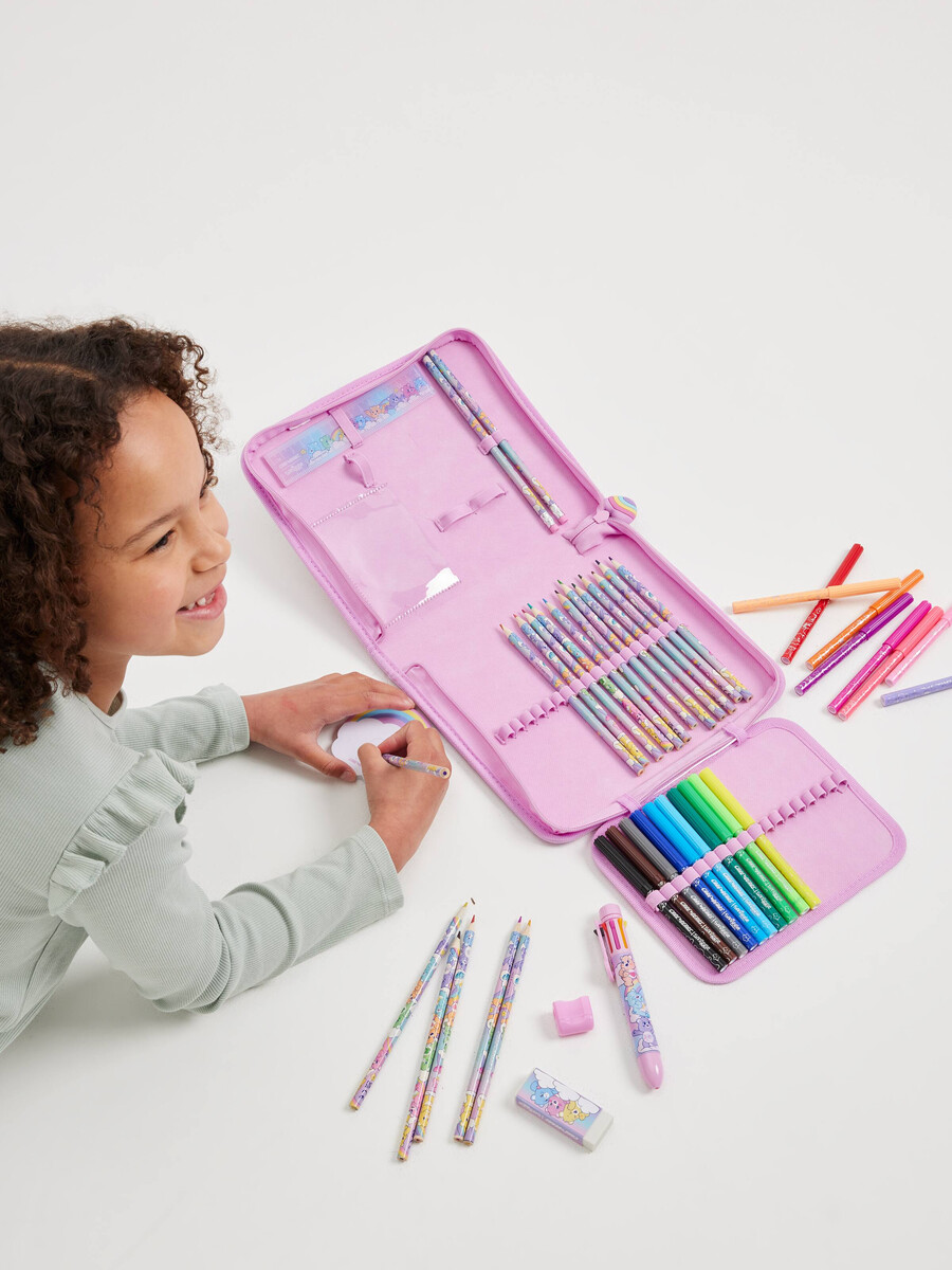 care bears zip it stationery presentpaket