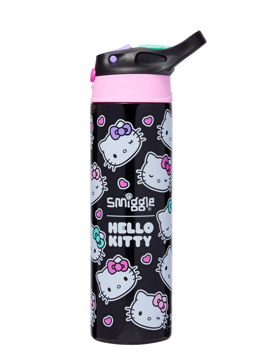 hello kitty isolerad rostfri stålflaska med flip-funktion 520 ml
