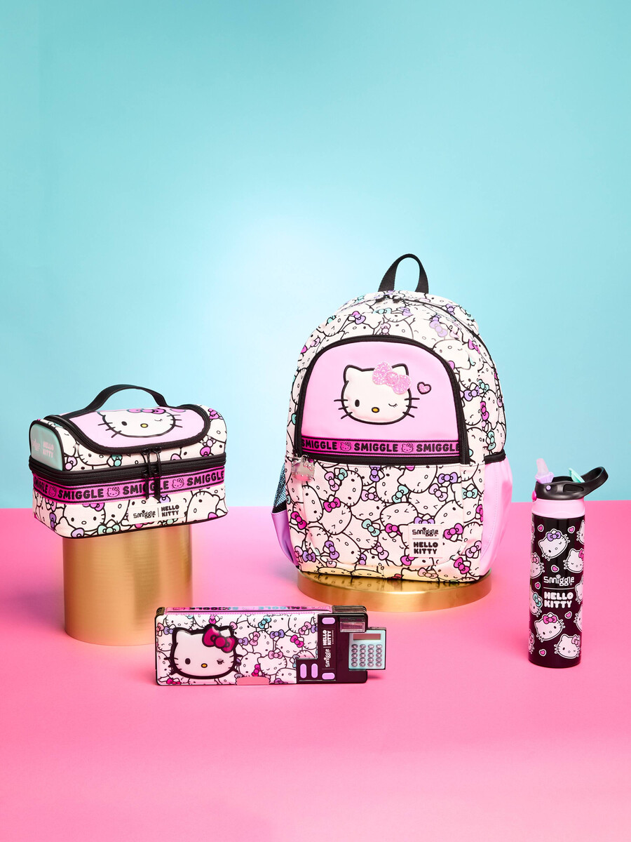 hello kitty isolerad rostfri stålflaska med flip-funktion 520 ml