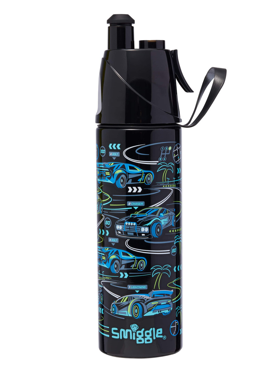 bright eyes isolerad spritz-dryckesflaska i rostfritt stål 500 ml
