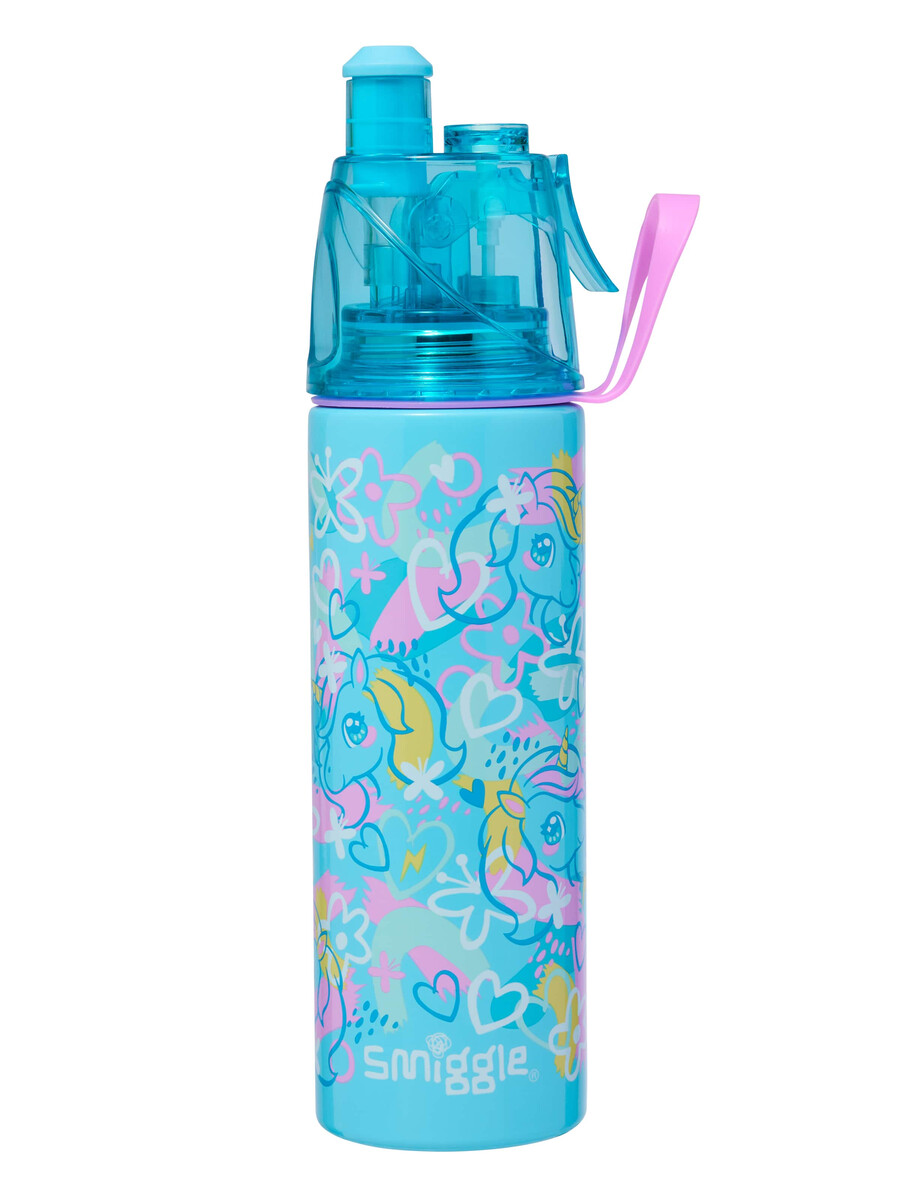 bright eyes isolerad spritz-dryckesflaska i rostfritt stål 500 ml