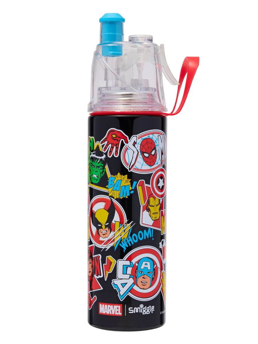 marvel spritz-dryckesflaska i rostfritt stål 500 ml