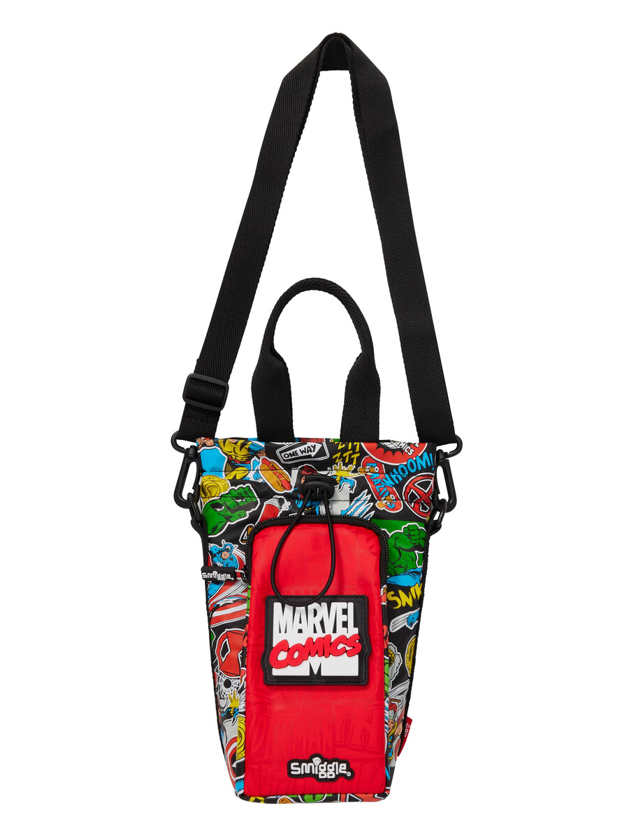 marvel flaskväska med rem