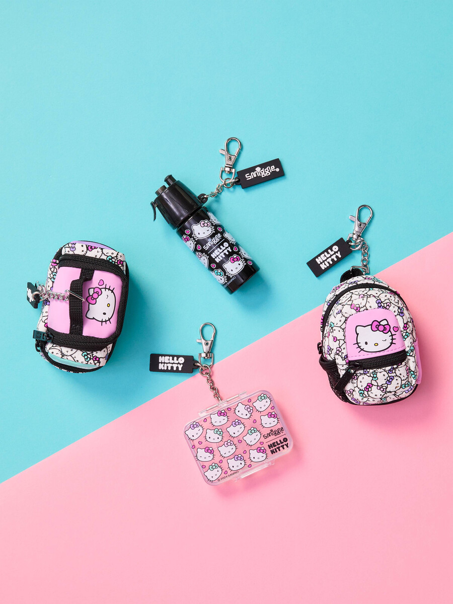 hello kitty mini samlarflaska nyckelring