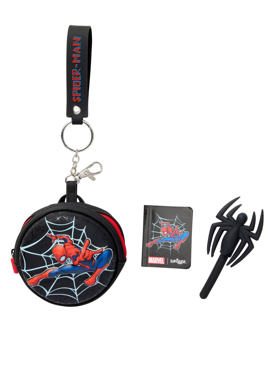 spider-man mini pen pals anteckningsblock nyckelring