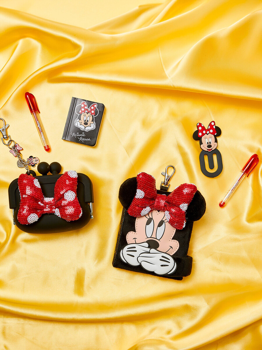minnie mouse mini anteckningsbok nyckelring