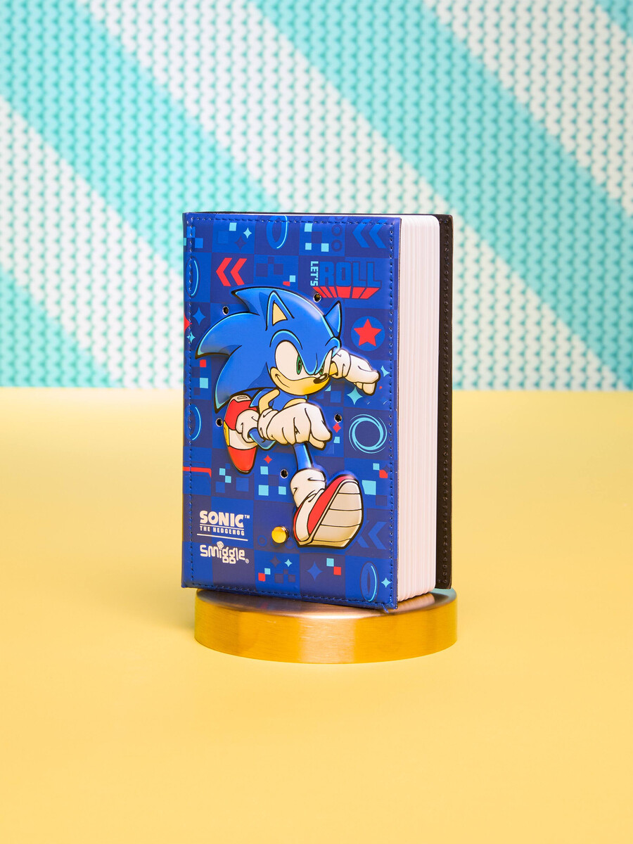 sonic the hedgehog light up booksafe