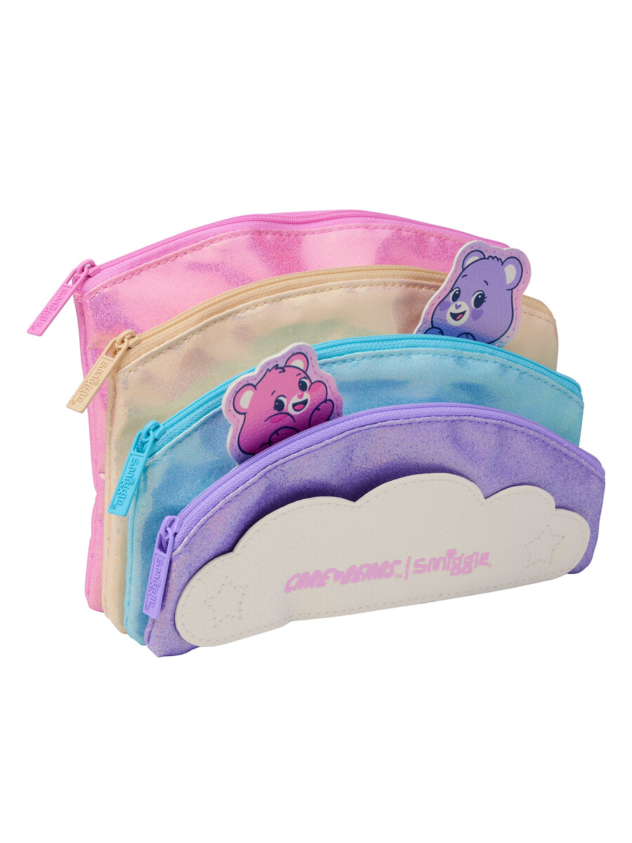 care bears pennfodral med flera fickor