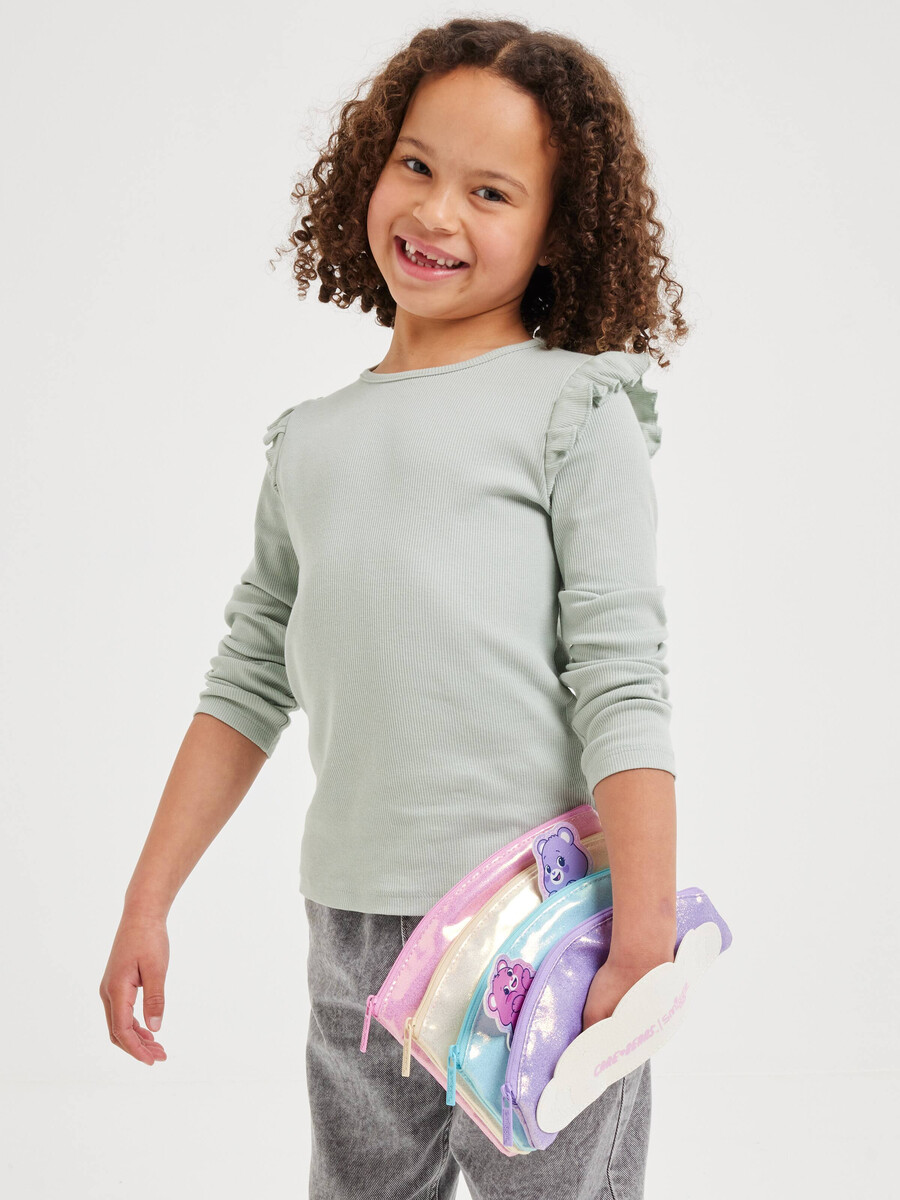 care bears pennfodral med flera fickor