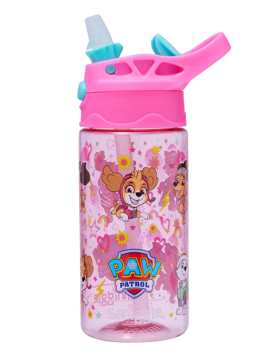 paw patrol junior plast flip dryckesflaska 430 ml