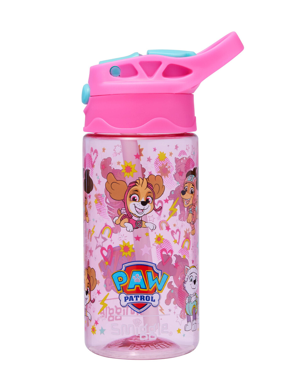 paw patrol junior plast flip dryckesflaska 430 ml