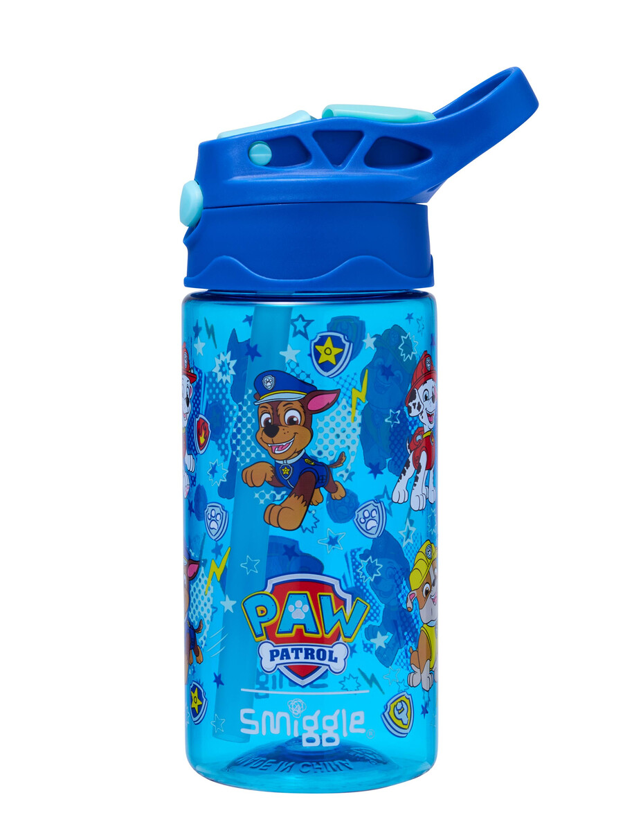 paw patrol junior plast flip dryckesflaska 430 ml