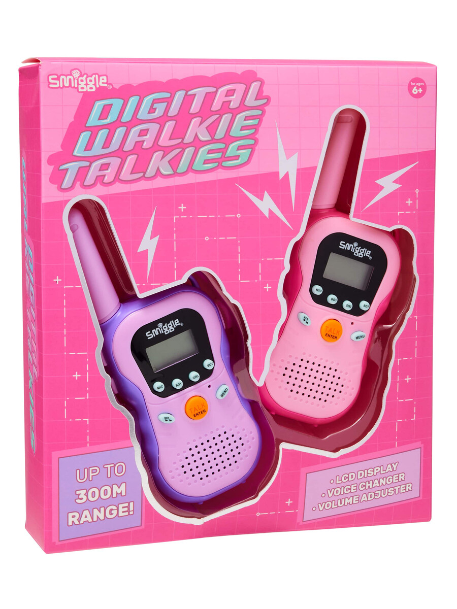 digitala spionwalkie-talkies