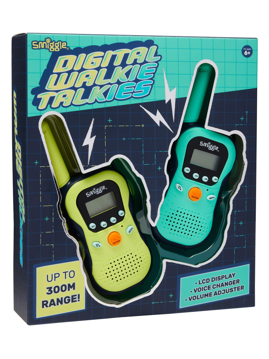 digitala spionwalkie-talkies