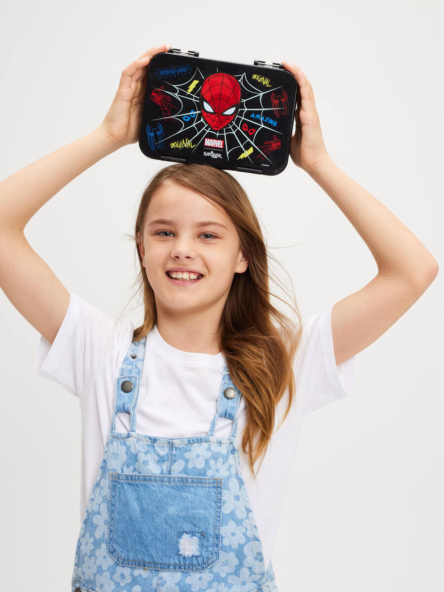 spider-man medium happy bento matlåda