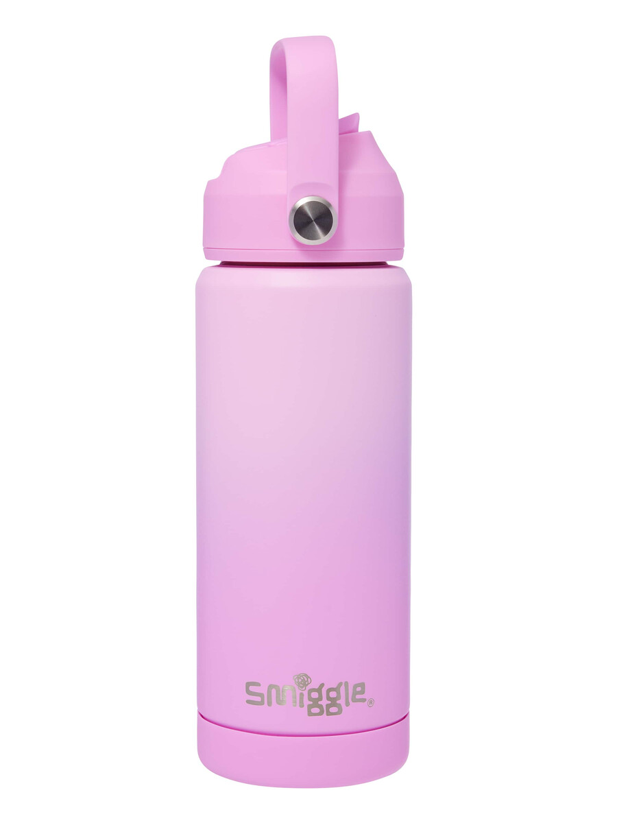 squiggle isolerad dryckesflaska i rostfritt stål 550 ml