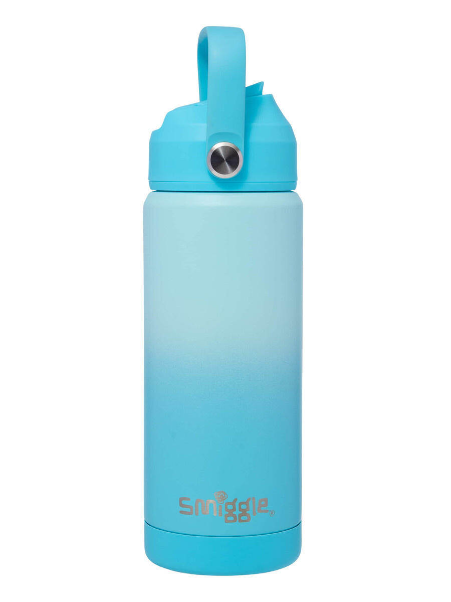 squiggle isolerad dryckesflaska i rostfritt stål 550 ml