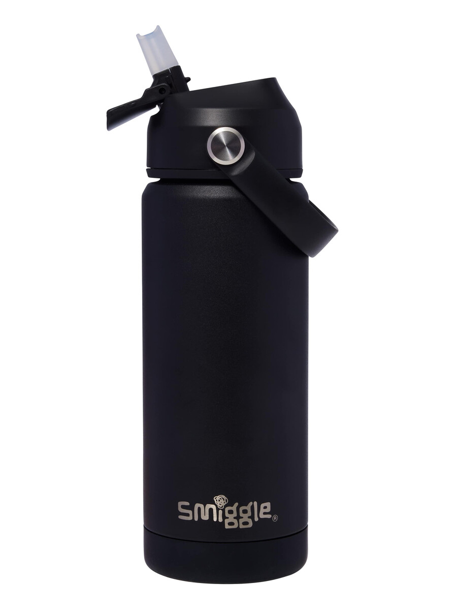 squiggle isolerad dryckesflaska i rostfritt stål 550 ml