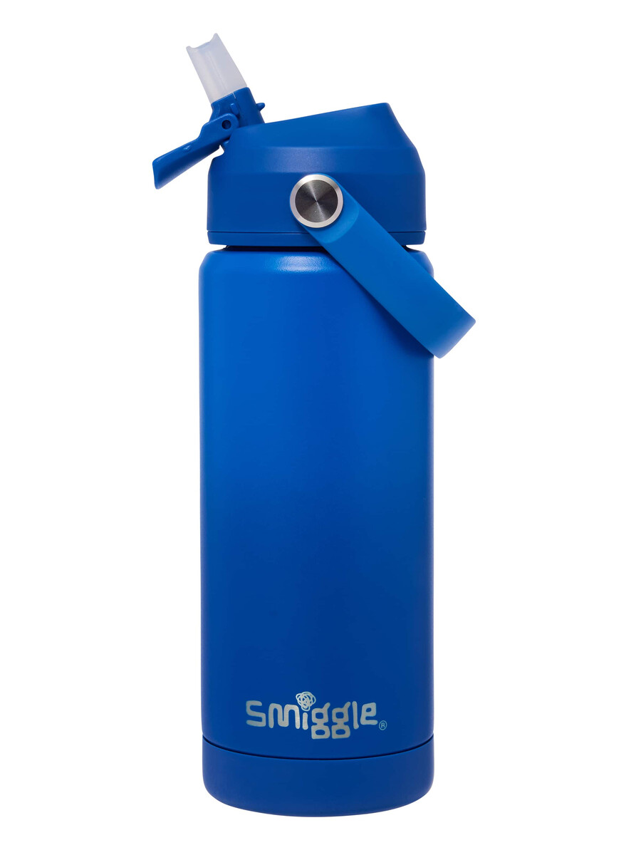 squiggle isolerad dryckesflaska i rostfritt stål 550 ml