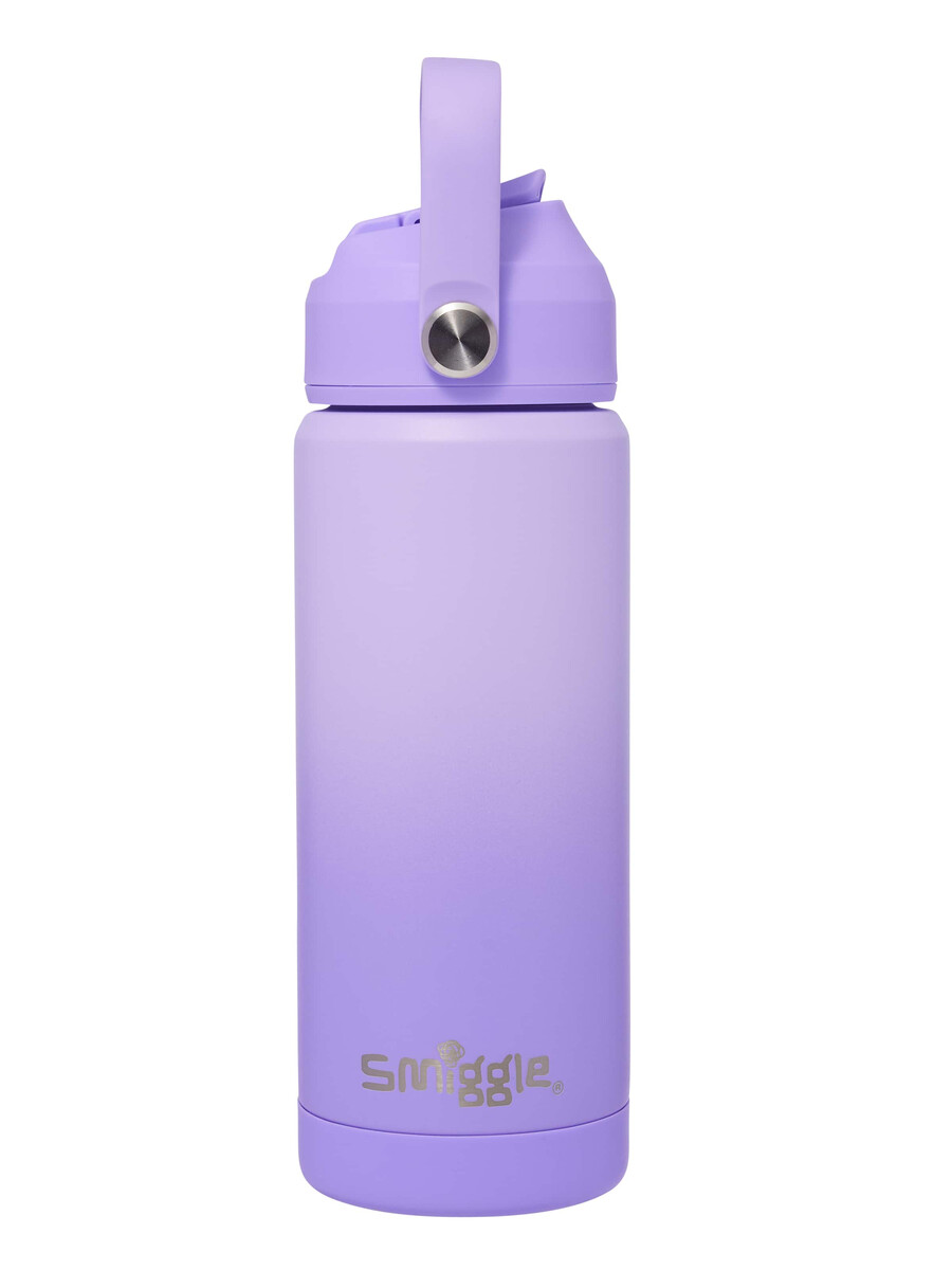 squiggle isolerad dryckesflaska i rostfritt stål 550 ml