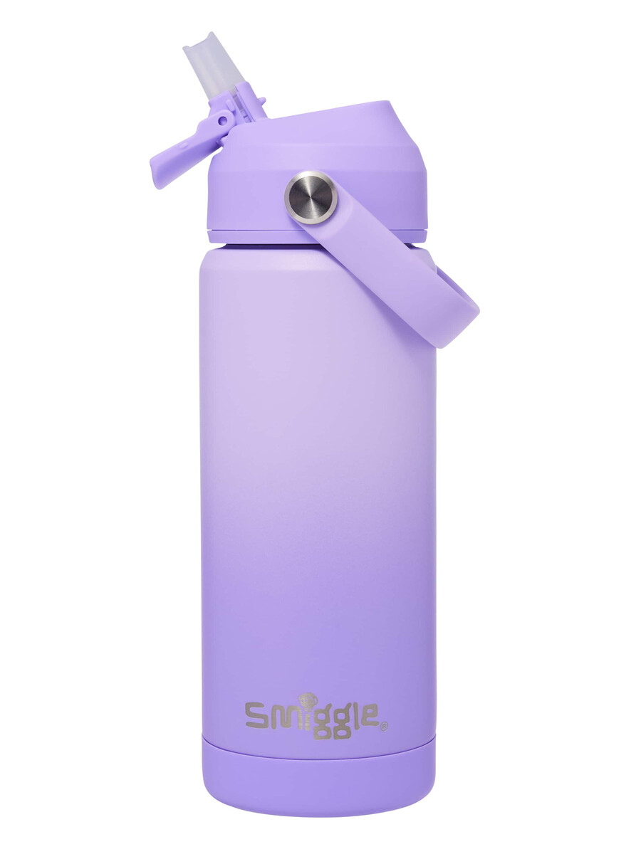 squiggle isolerad dryckesflaska i rostfritt stål 550 ml