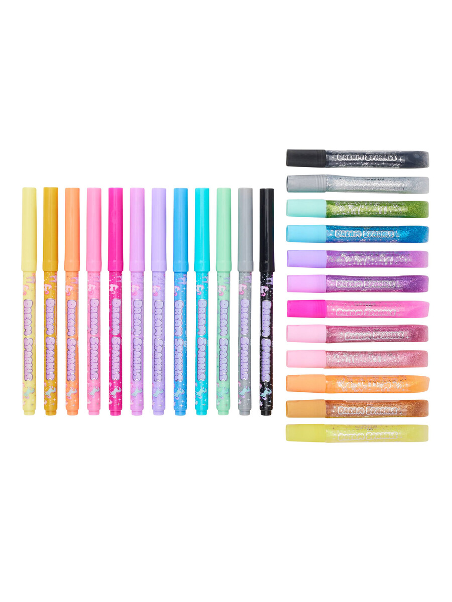dream sparkle färg och glitterpaket